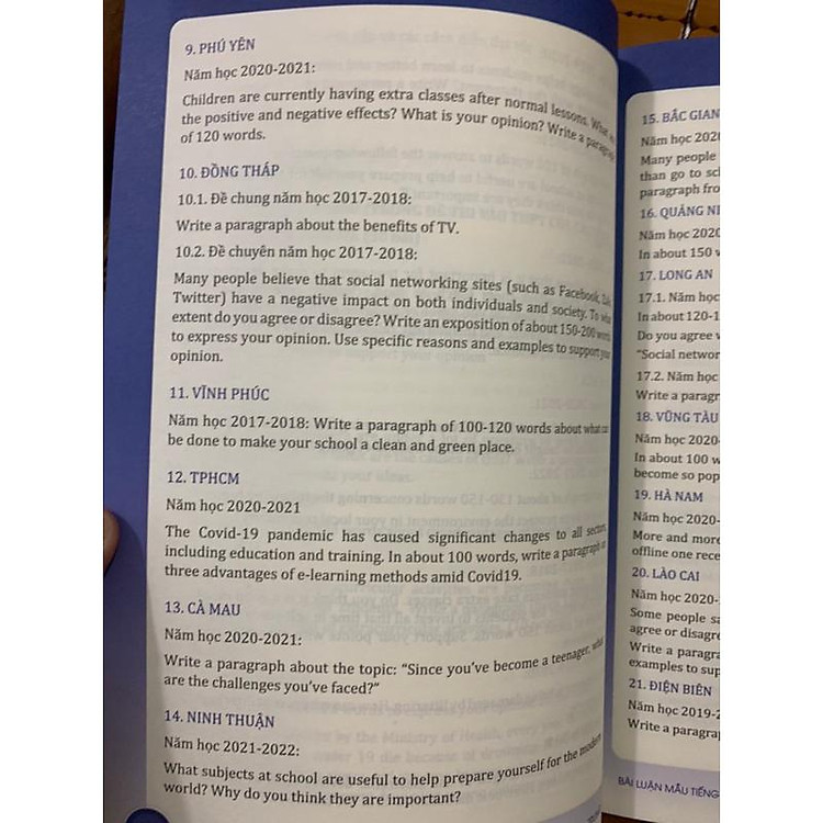 Bài Luận Mẫu Tiếng Anh Dành Cho Học Sinh Trung Học Phổ Thông Chuyên 3 Miền Bắc - Trung - Nam - Ảnh 6