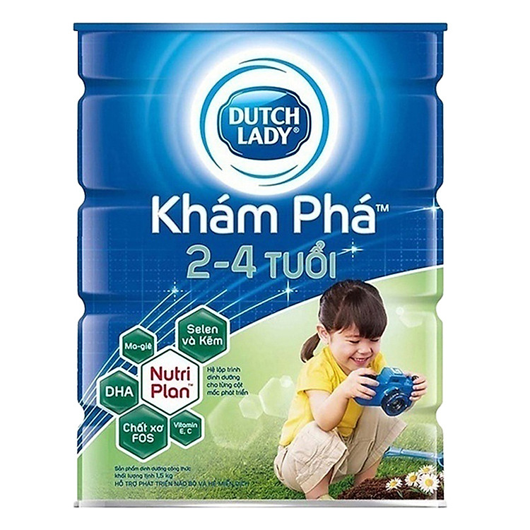 Sữa Bột Dutch Lady Khám Phá (1500g)