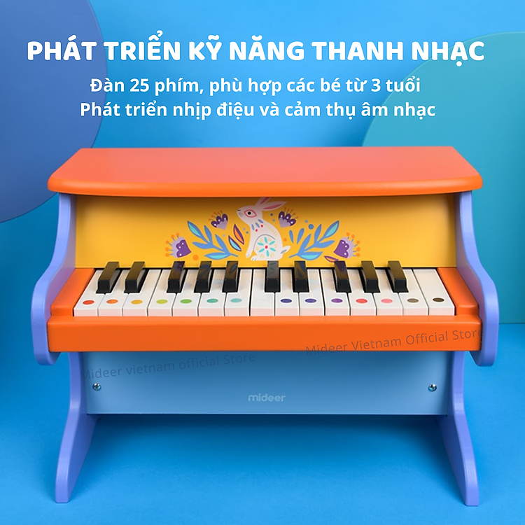 Đàn Piano Mideer Cho Bé Từ 1-7 Tuổi Chính hãng Ưu đãi - Hình ảnh 3