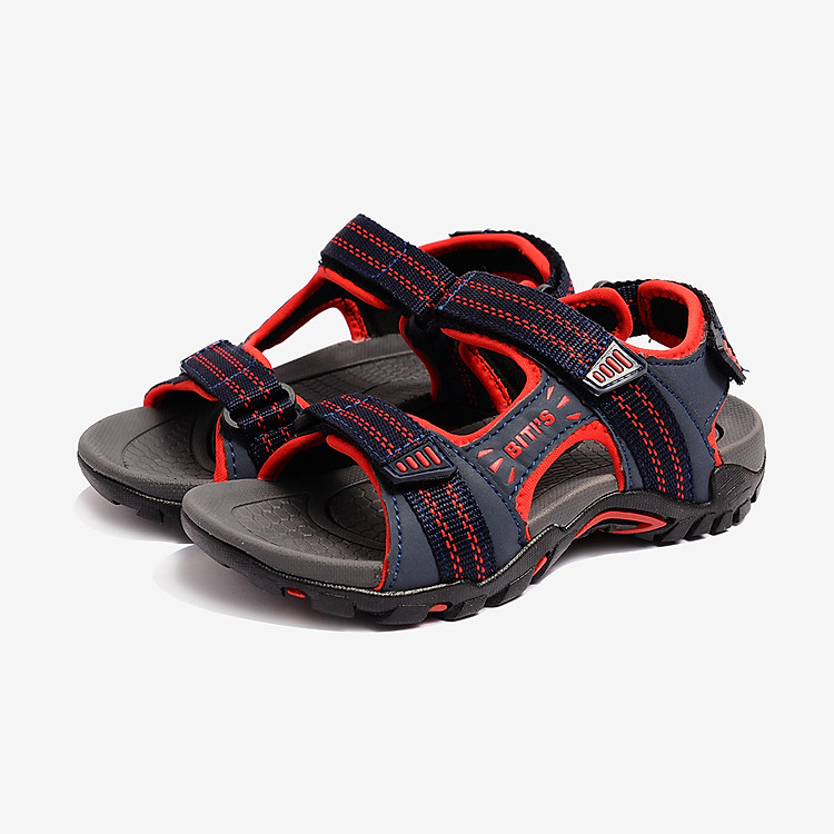 Giày Sandal Si đế TPR Bé trai Biti's Việt Nam DTB064977DOO - Đỏ