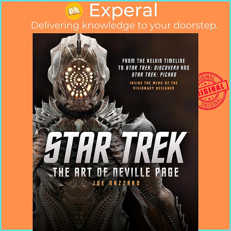 Sách - Star Trek: The Art of Neville Page by Joe Nazzaro (UK edition, hardcover)