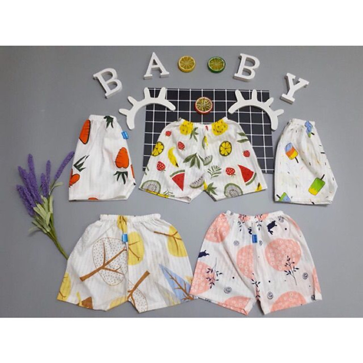 Combo 05 quần cotton giấy chất mát
