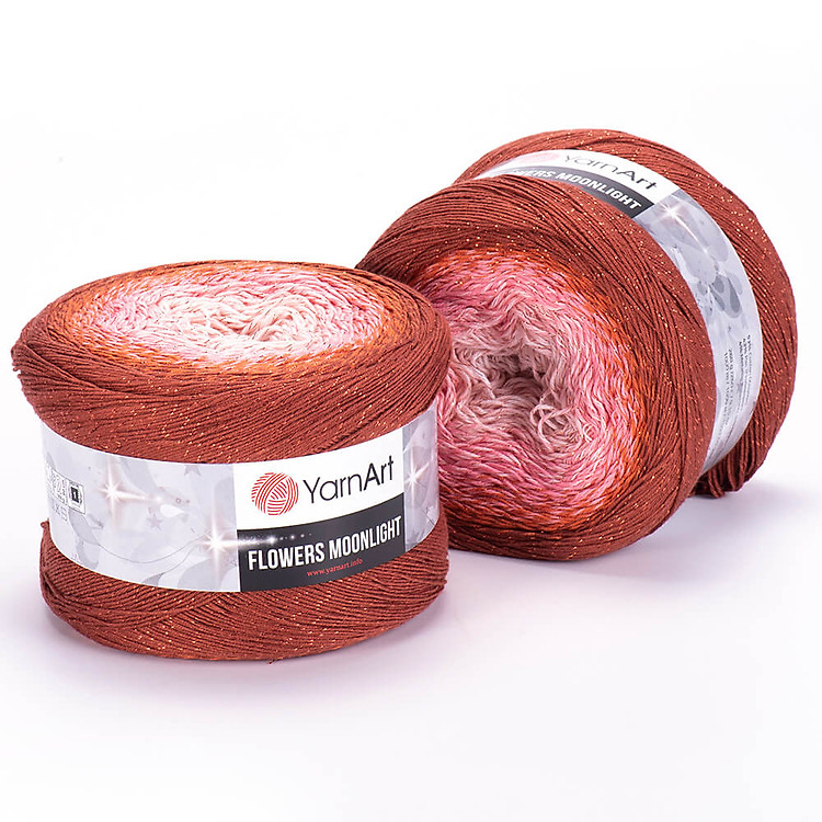 Len Flowers Moonlight - Nhập khẩu chính hãng từ YarnArt - 260 gram dài 1000m