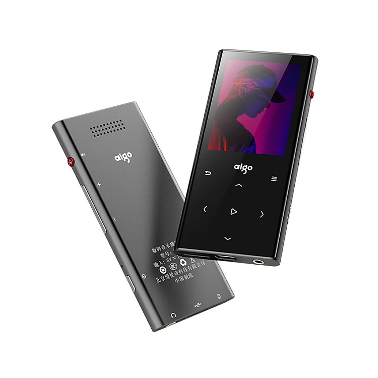 Patriot (aigo) digital music MP3 player M1 lossless HIFI Bluetooth external reading one-click recording student portable Walkman touch screen gray