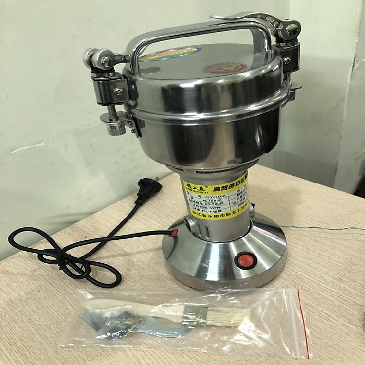 Máy xay bột tiêu, bột ớt, bột ăn dặm mini gia đình