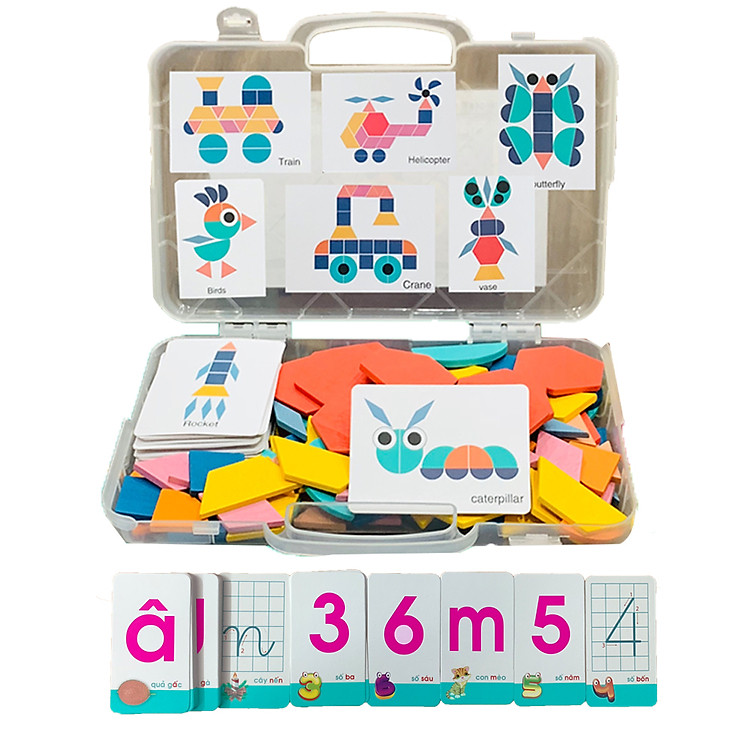 Mua Đồ Chơi Xếp Hình Gỗ 180 Chi Tiết Chính hãng Giá tốt - Hình ảnh 3