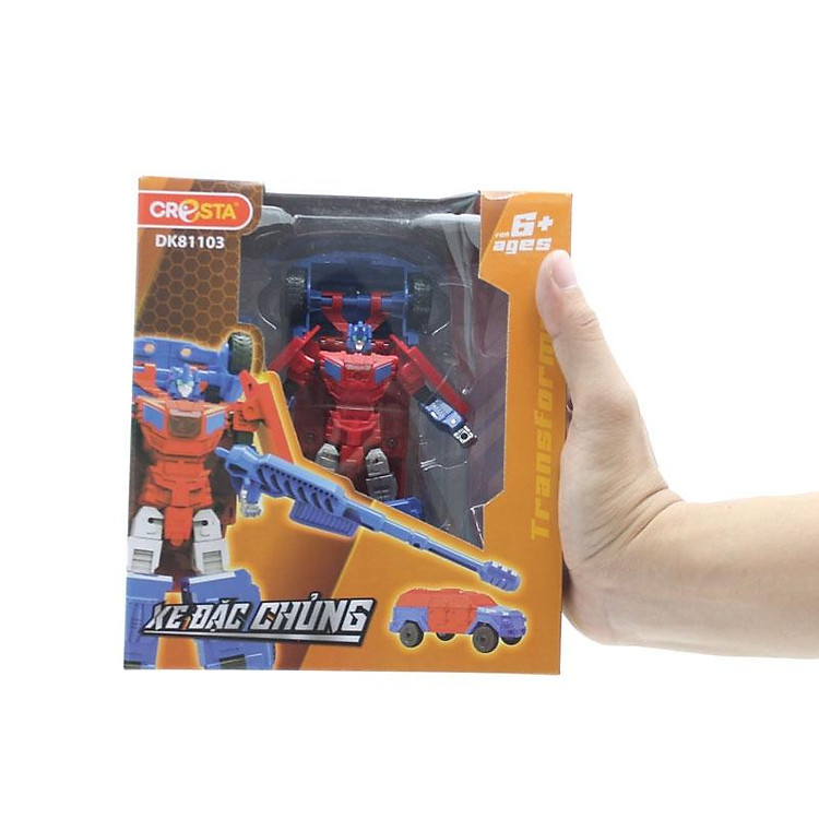 Mua Đồ Chơi Robot Biến Hình Cresta DK81103 Chính hãng Giá rẻ - Hình ảnh 2