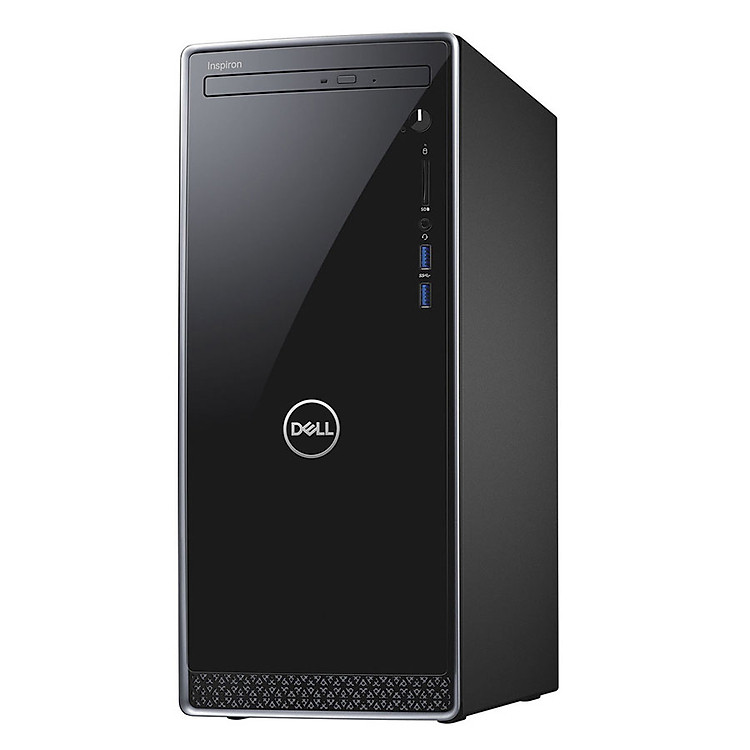 PC Dell Inspiron 3670MT MTI31410-4G-1T Core i3-8100 / Free Dos (Black) - Hàng Chính Hãng