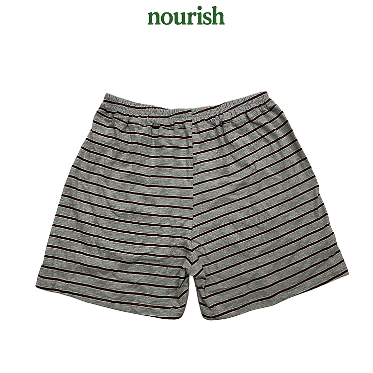 Quần đùi mặc nhà nam chất cotton họa tiết sọc trẻ trung NTQĐN0888