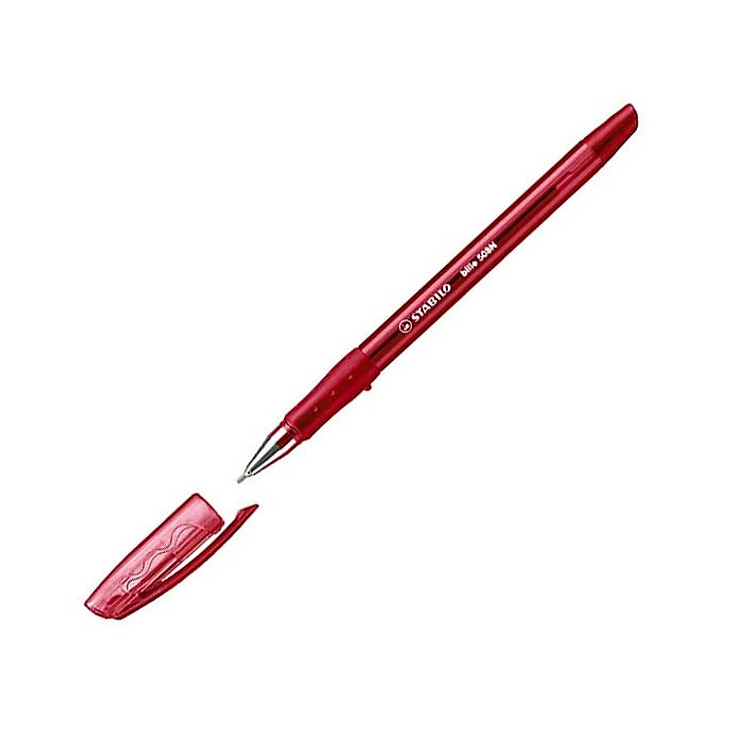 Bút Bi Stabilo Bille 0.7mm (mực đỏ) - Ảnh 4
