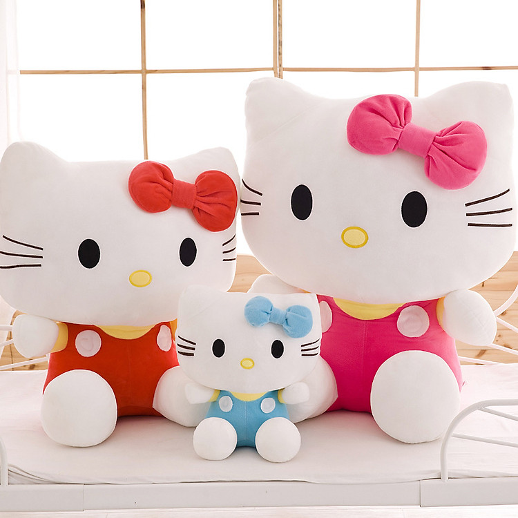 Gấu Bông Mèo Kitty Dễ Thương 20cm Chính hãng Giá tốt - Hình ảnh 3