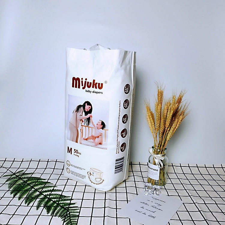Tã/Bỉm Quần Mijuku 50 Miếng cho bé Chính hãng Tiết kiệm - Hình ảnh 3