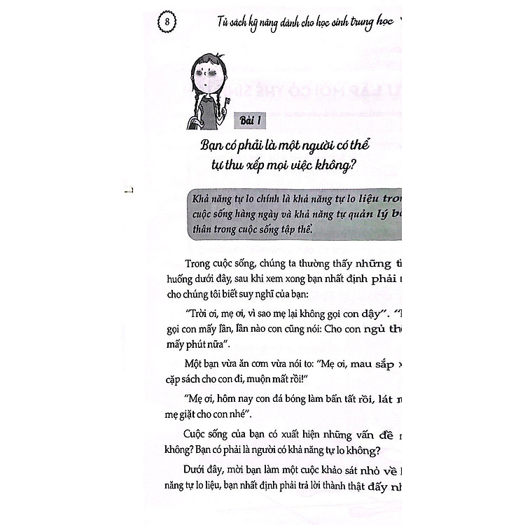 Tủ Sách Kỹ Năng Dành Cho Học Sinh Trung Học – Tự Lập Không Hề Khó - Ảnh 2