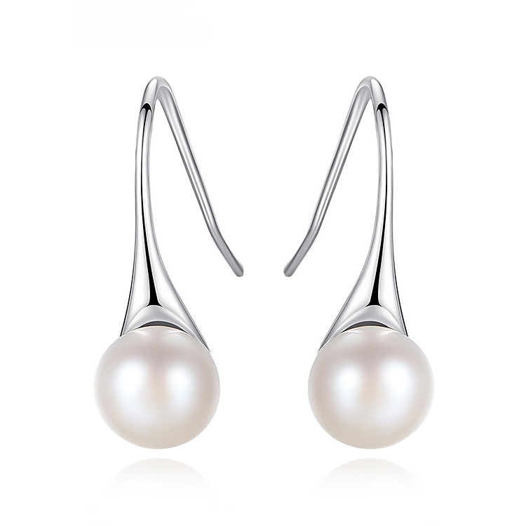 Bông Tai Ngọc Trai Cao Cấp B2341 Cỡ Hạt 6x7 Ly Bảo Ngọc Jewelry