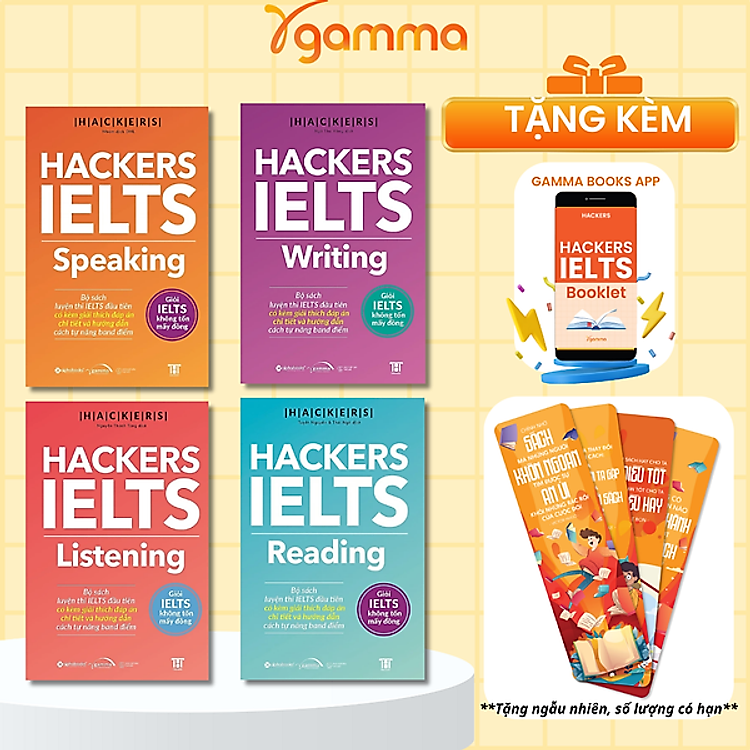 Hackers IELTS (Listening + Reading + Speaking + Writing)