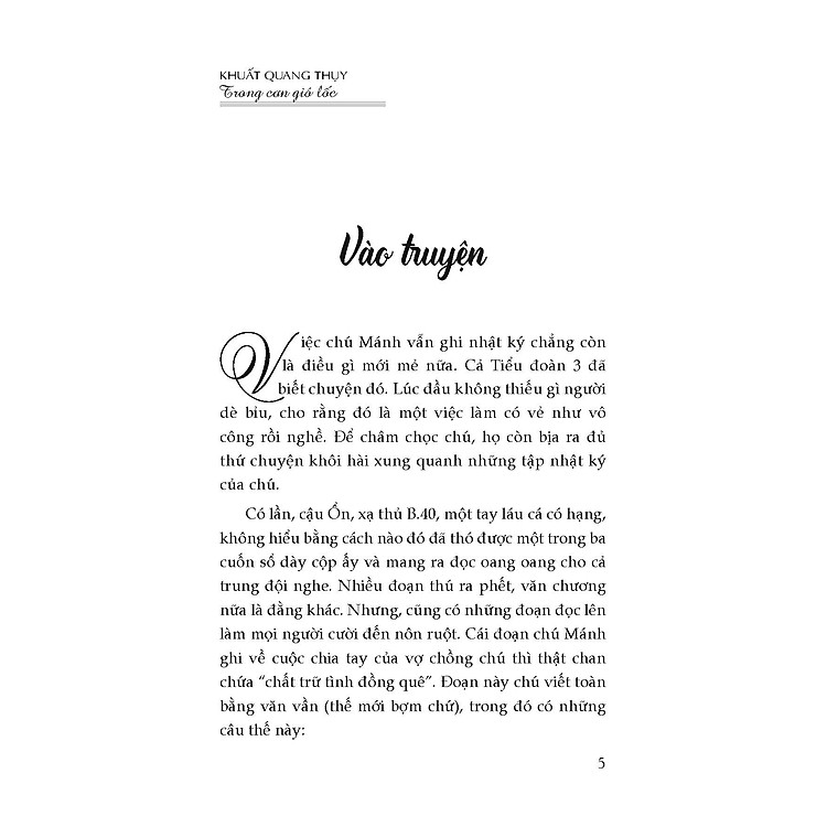 TRONG CƠN GIÓ LỐC - Ảnh 2