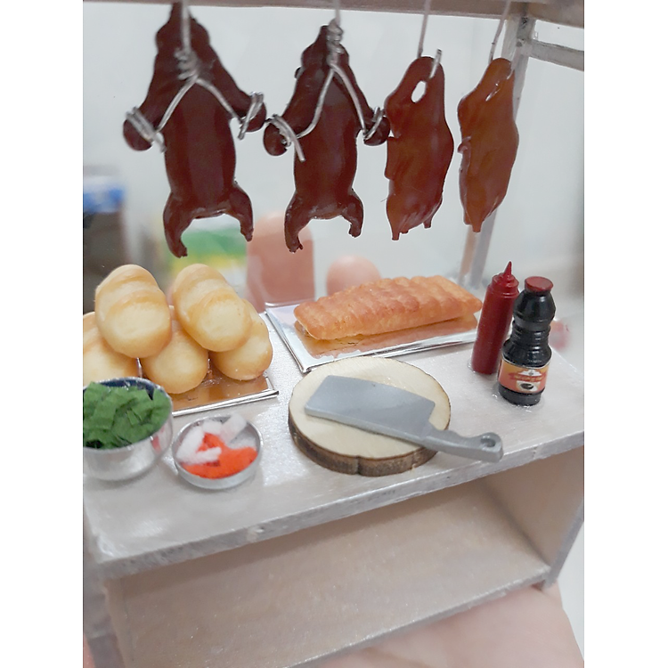 Mô hình DIY Sài Gòn - Xe bánh mì Chính hãng Giá tốt - Hình ảnh 5