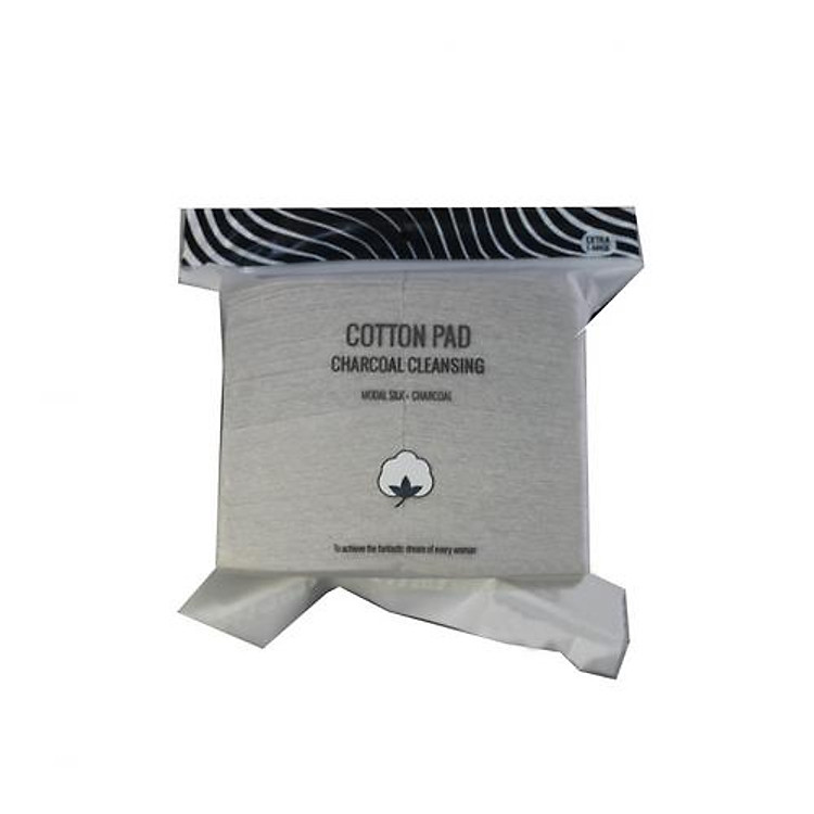 Bông tẩy trang Miniso than hoạt tính 220 miếng