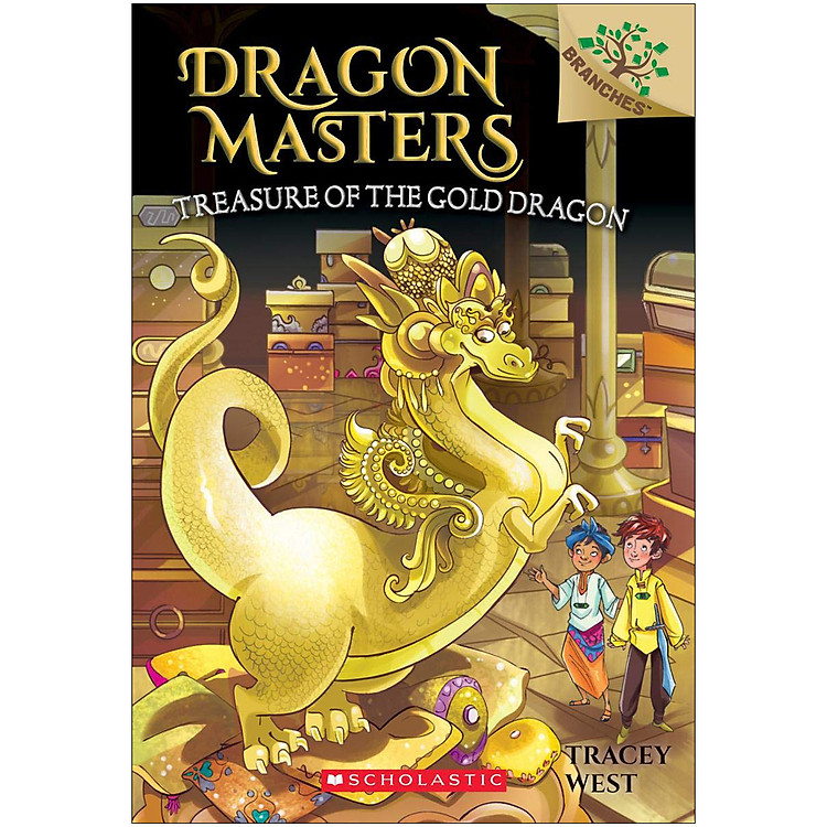 Sách Treasure of the Gold Dragon: A Branches Book (Dragon Masters #12)