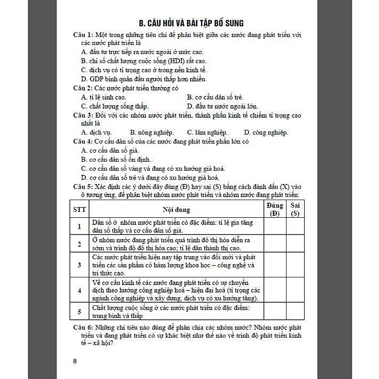 Hướng Dẫn Trả Lời Câu Hỏi Và Bài Tập Địa Lí Lớp 11 - Bám Sát SGK Kết Nối Tri Thức Với Cuộc Sống - Ảnh 2