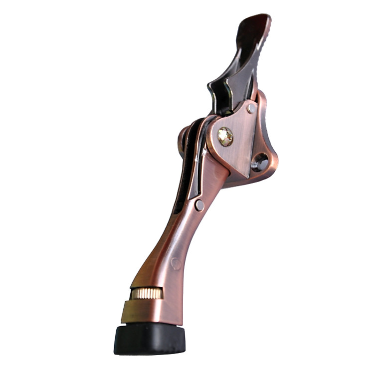 Chặn cửa móng ngựa có lẫy gạt đồng