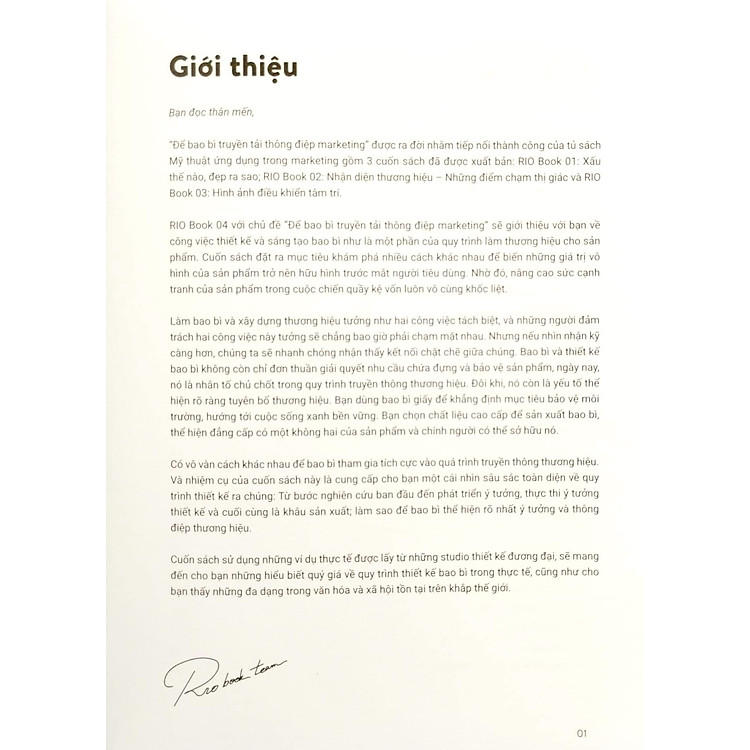 Rio Book No.4 - Để Bao Bì Truyền Tải Thông Điệp Marketing (Tái Bản 2023) - Ảnh 3