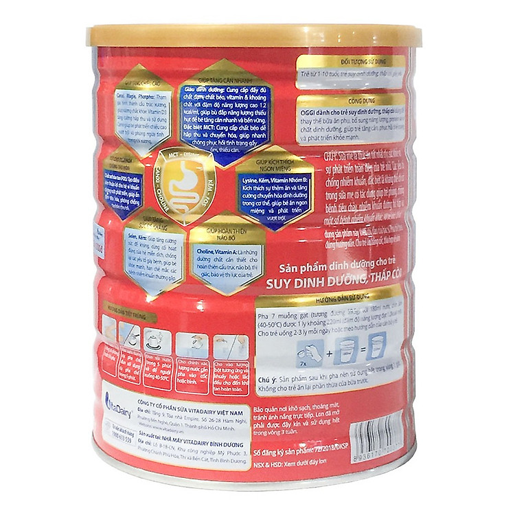 Nơi mua Sữa Oggi Gold 900g cho trẻ suy dinh dưỡng Đảm bảo Tiết kiệm - Hình ảnh 3