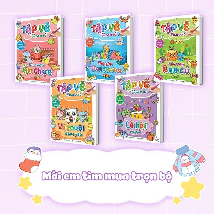 Tập Vẽ Theo Nét - Lễ Hội Vui Vẻ - Ảnh 5