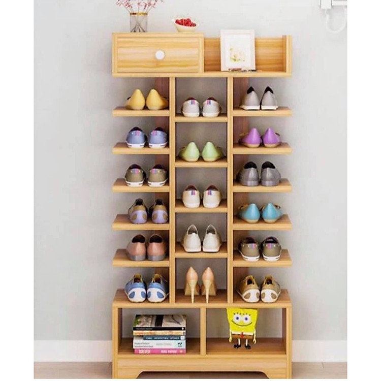 Kệ gỗ để giầy dép 8 tầng