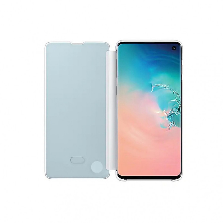 Bao Da Clear View Cover Cho Samsung Galaxy S10 - Hàng Chính Hãng