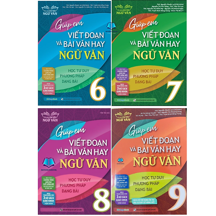 Giúp Em Viết Đoạn Và Bài Văn Hay Ngữ Văn 6.7.8.9 Lẻ (Combo – Lớp 8)