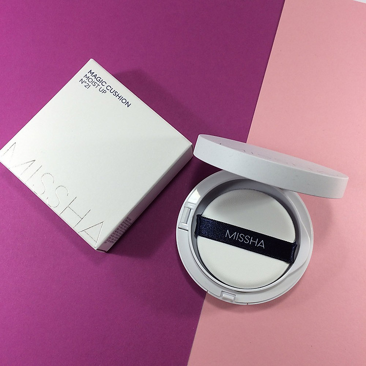 Phấn Nước Missha Magic Cushion Moist Up Dưỡng Ẩm, Da Bóng Khỏe Tự Nhiên SPF50+ PA+++ 15g