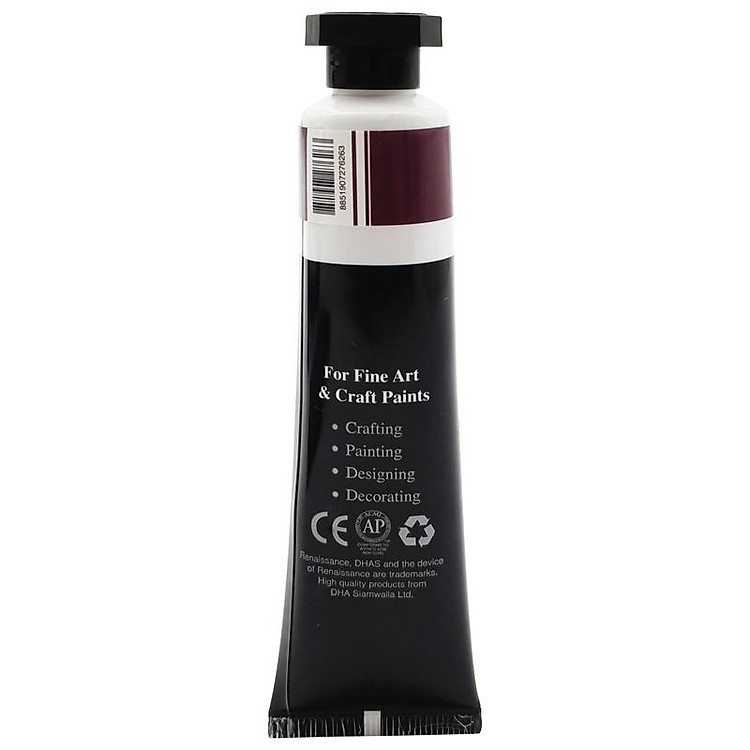 Tuýp Màu Acrylic 45 ml - Renaissance #199 (Purple Red) - Ảnh 3