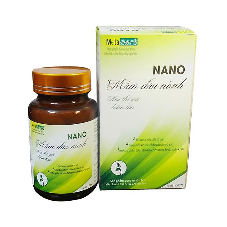 Thực phẩm chức năng Nano Mầm Đậu Nành