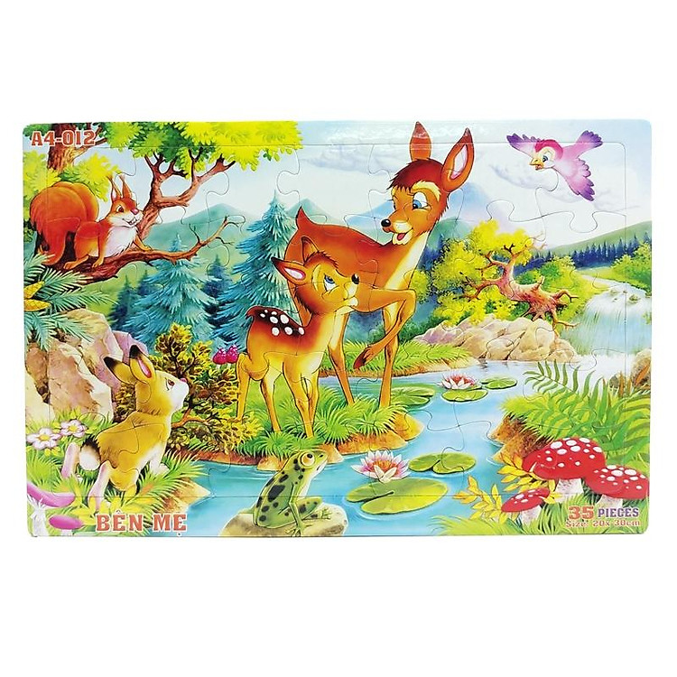 Mua Bộ Xếp Hình A4 Puzzle Minh Châu Chính hãng Ưu đãi - Hình ảnh 3