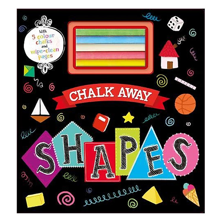 Sách Chalk Away: Shapes