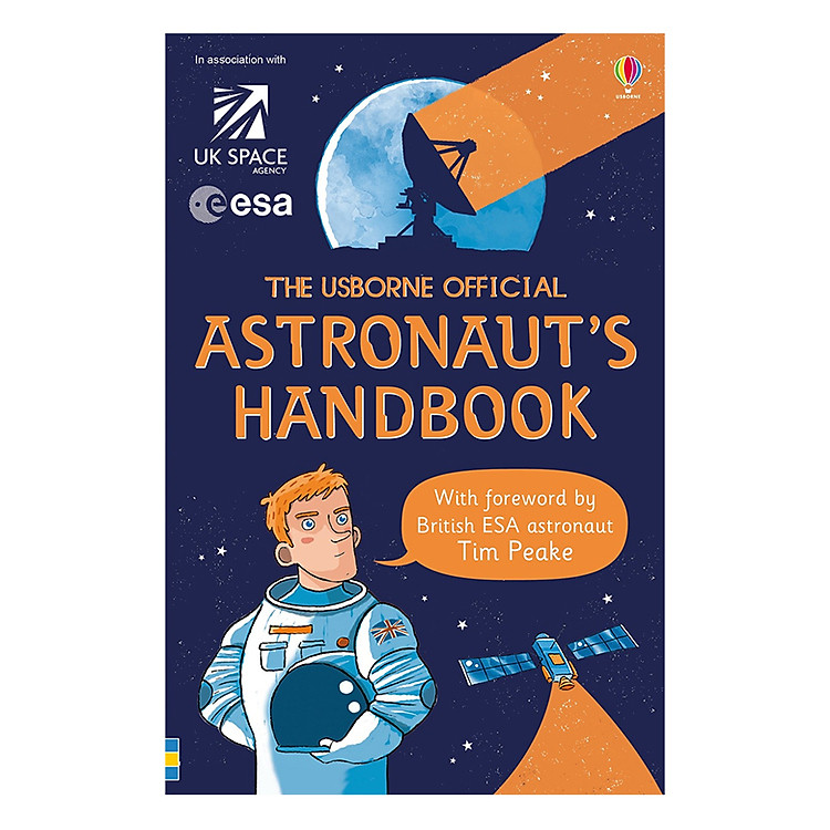 Sách Usborne Official Astronaut's Handbook