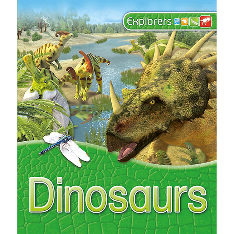 Sách Explorers: Dinosaurs