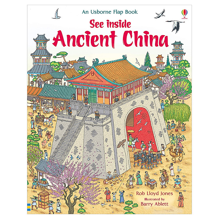 Sách tương tác tiếng Anh - Usborne See Inside Ancient China