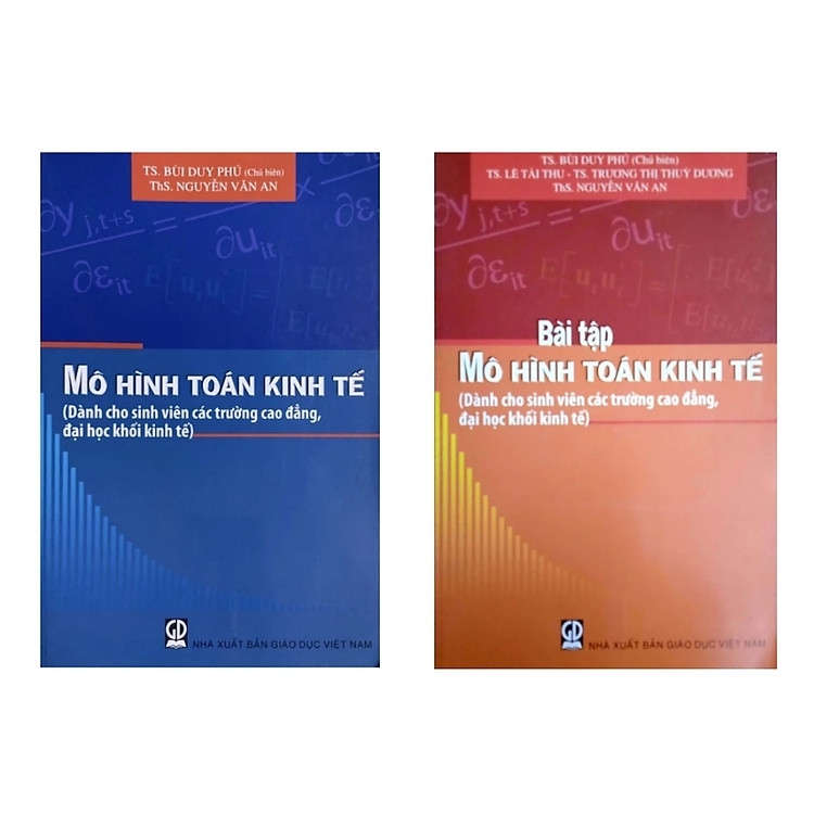 Mô Hình Toán Kinh Tế + Bài Tập – Dành Cho Sinh Viên Các Trường Cao Đẳng, Đại Học Khối Kinh Tế (DN)