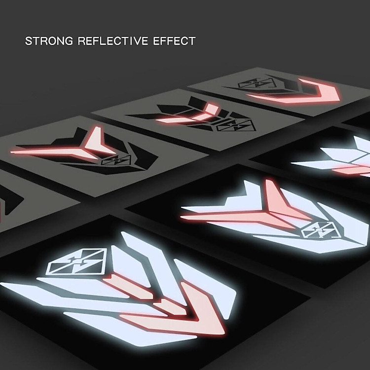 Tem Dán Trang Trí Phản Quang Dành Cho Xe Máy