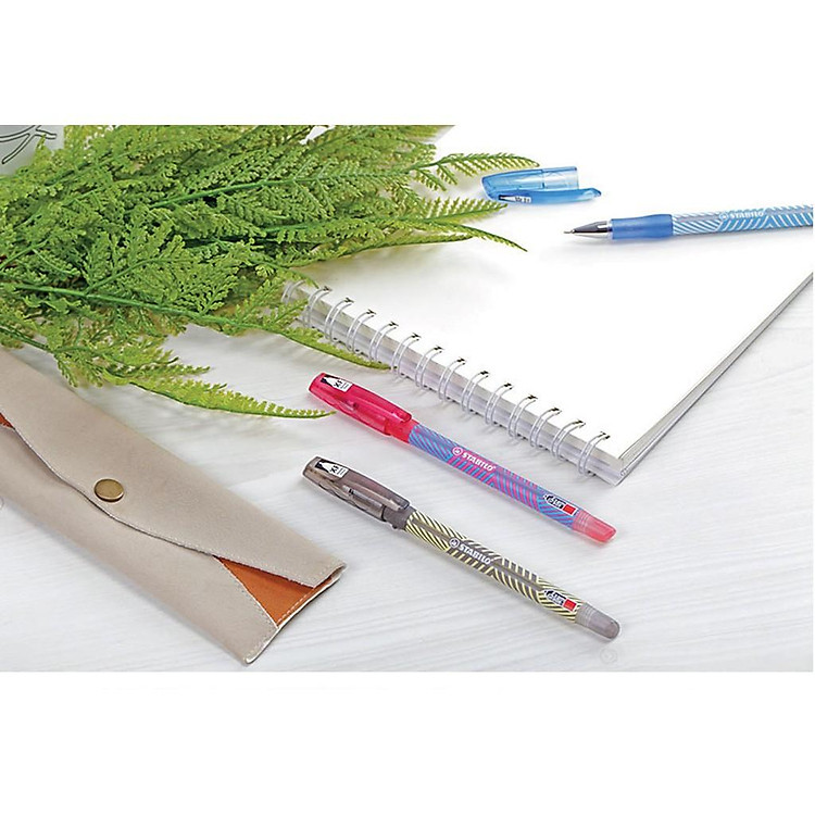 Bút bi STABILO Exam Grade Fine 0.7mm (BP587NF) - Đỏ - Đen - Ảnh 2