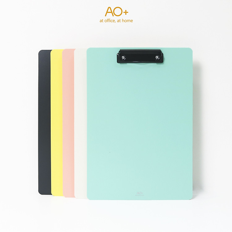 Bìa trình ký nhựa A4 AO+ (Designism DB410) – Xanh nhạt