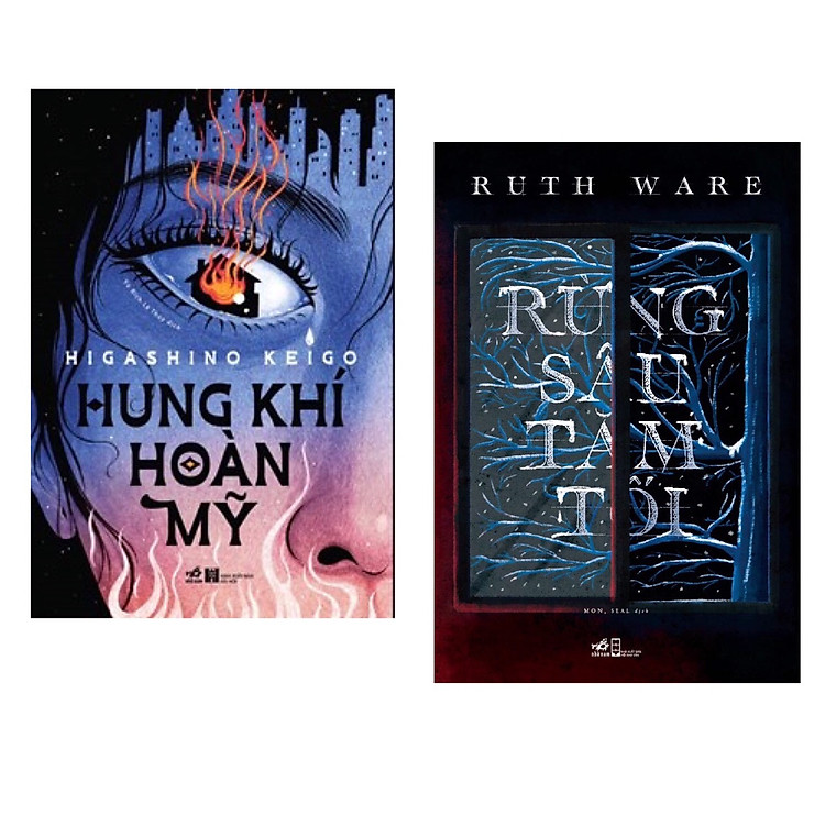 Combo 2 cuốn tiểu thuyết trinh thám hấp dẫn : Hung Khí Hoàn Mỹ + Rừng Sâu Tăm Tối (Tặng kèm Bookmark Happy Life )