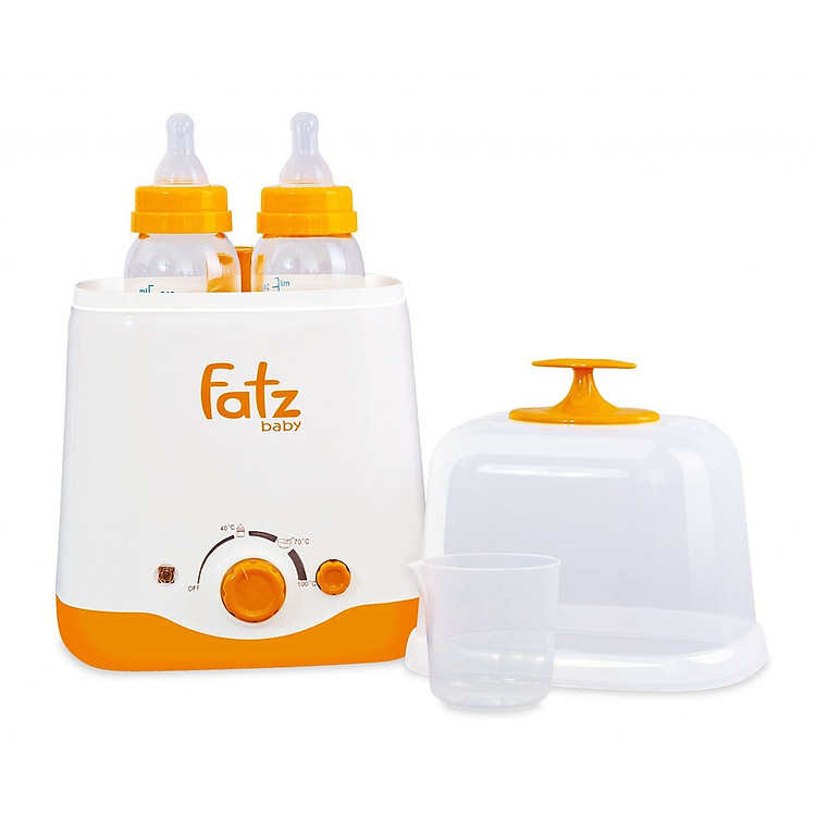 Máy Hâm Sữa Fatz Baby Hai Bình Cổ Rộng Thế Hệ Mới FB3012SL