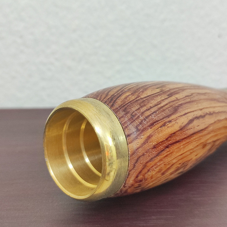 Tẩu Bắt Tóp Cigar Gỗ Phối Sừng TGS03 Ring Size 42-57 - Ảnh 3