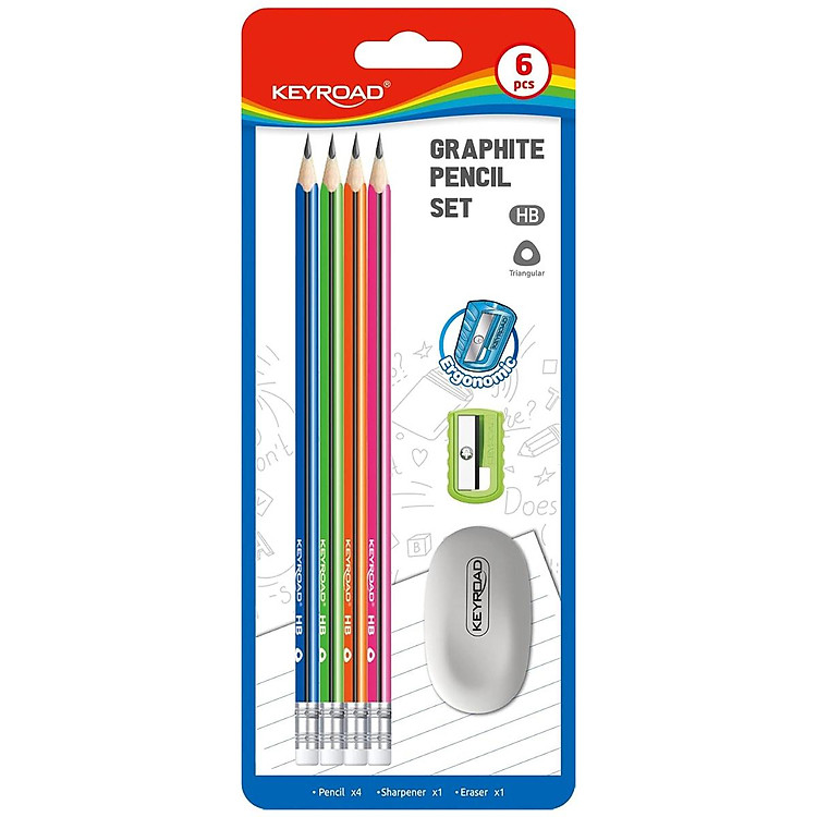 Bộ Dụng Cụ Học Tập Keyroad KR971848 - Ảnh 3