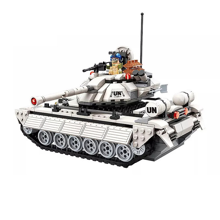 Đồ chơi lắp ráp xe tăng Qman 3206 Chính hãng Giá rẻ - Hình ảnh 3