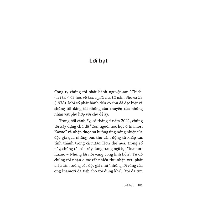 Inamori Kazuo Mỗi Ngày Một Câu Nói Nâng Tầm Vận Mệnh - Ảnh 7