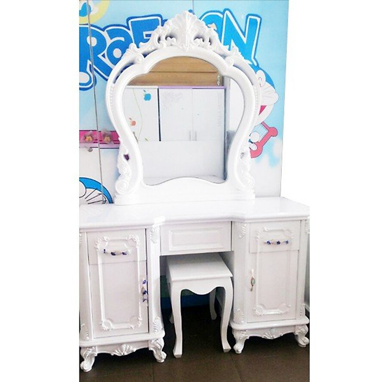 Bàn trang điểm cổ điển gỗ Malaysia 1m2 - 7705